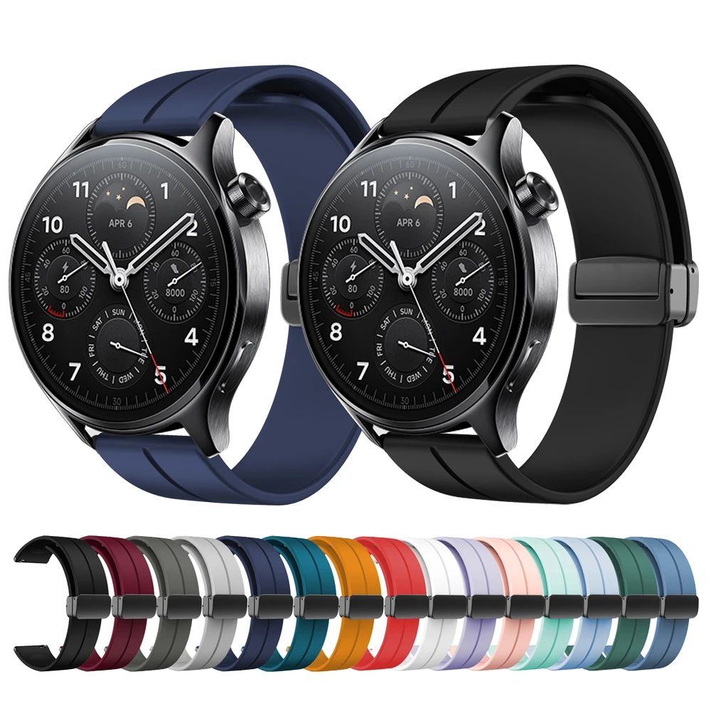 Ремешок силиконовый складной с магнитной застежкой, браслет для цветных часов Xiaomi MiWatch S1 Pro MiWatch S1 Active S2 MiWatch, 22 мм
Ремешок силиконовый складной с магнитной застежкой, браслет для цветных часов Xiaomi MiWatch S1 Pro MiWatch S1 Active S2 MiWatch, 22 мм