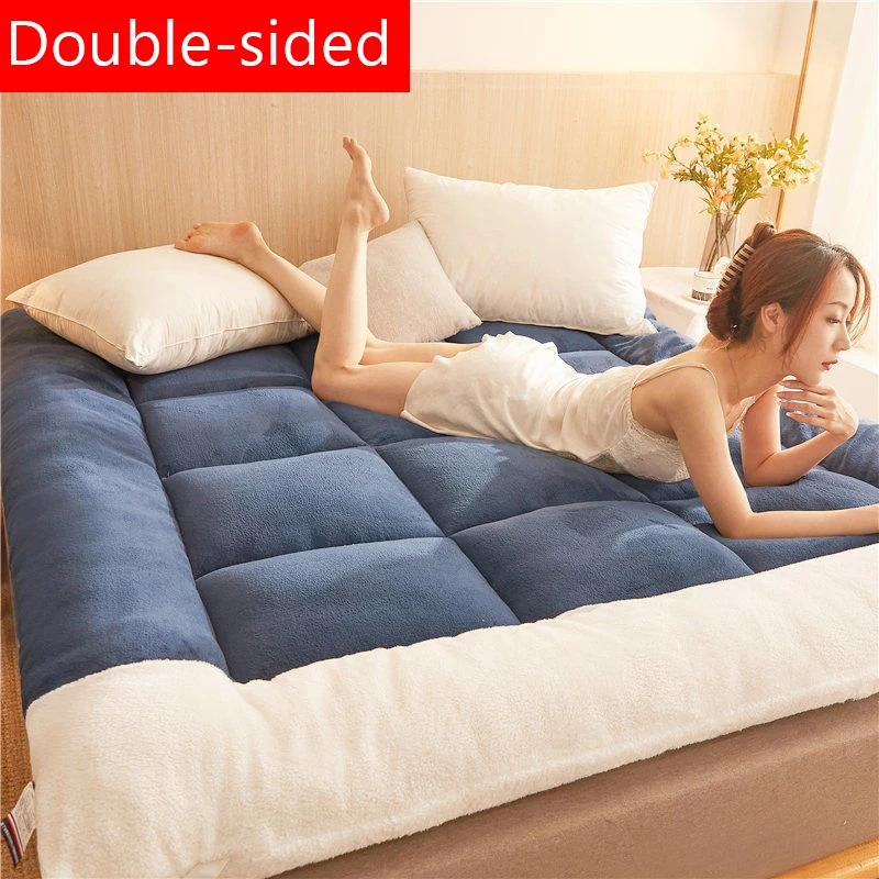 Double Sided Fleece Fold Single Double Tatami Soft Comfortable Mattress Adults Bedroom Thick 10cm Topper Tatami Mattress
Double Sided Fleece Fold Single Double Tatami Soft Comfortable Mattress Adults Bedroom Thick 10cm Topper Tatami Mattress