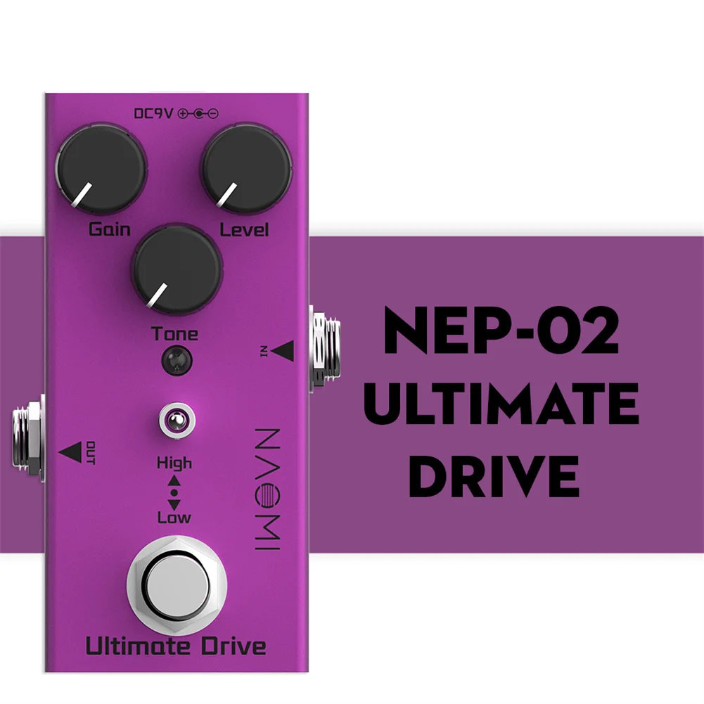 Guitar Pedal Electric Guitar Effects Pedal Final DRIVE Mini Single DC 9V NEP-02 Guitar Accessories Effect Pedal
Guitar Pedal Electric Guitar Effects Pedal Final DRIVE Mini Single DC 9V NEP-02 Guitar Accessories Effect Pedal