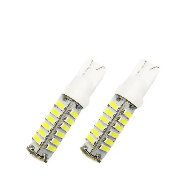 100pcs LED Car Bulbs T10 20SMD W5W 7020 White Reading Lights DC 12V for Dome Festoon Door Trunk Bulbs License Plate Lamp
100pcs LED Car Bulbs T10 20SMD W5W 7020 White Reading Lights DC 12V for Dome Festoon Door Trunk Bulbs License Plate Lamp