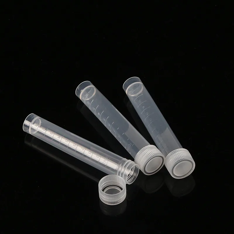 10ml Lab Graduated 100pcs 200pcs 300pcs 500pcs Plastic Cryovial Test Tube Cryo Freezing Tube with White Cap
10ml Lab Graduated 100pcs 200pcs 300pcs 500pcs Plastic Cryovial Test Tube Cryo Freezing Tube with White Cap