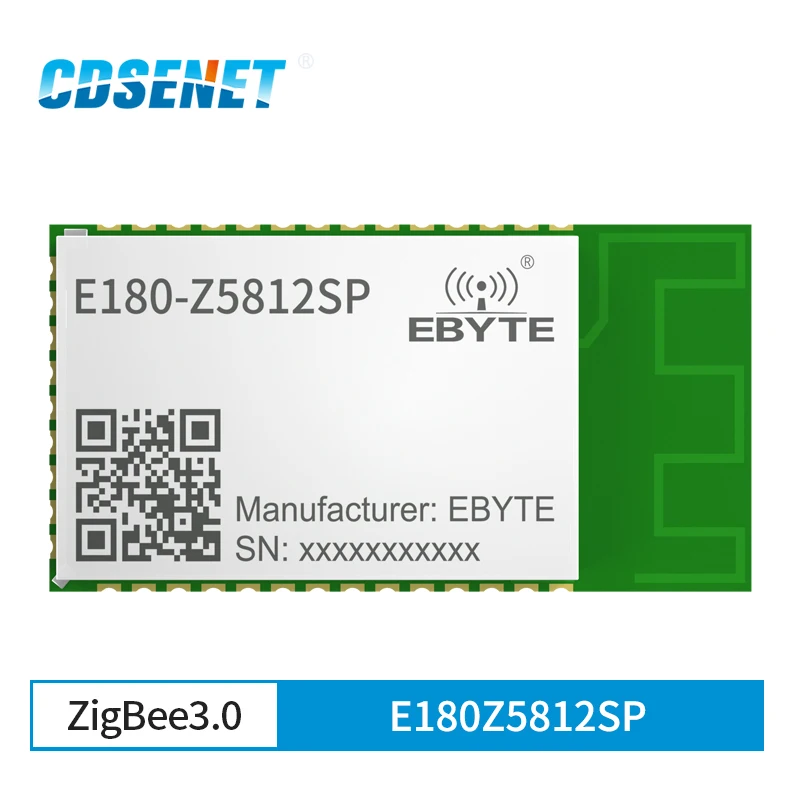 TLSR8258 ZIGBEE 3.0 Module Wireless Transceiver Receiver 2.4Ghz 12dBm 200m E180-Z5812SP CDSENET High Performance Stamp Hole PCB
TLSR8258 ZIGBEE 3.0 Module Wireless Transceiver Receiver 2.4Ghz 12dBm 200m E180-Z5812SP CDSENET High Performance Stamp Hole PCB