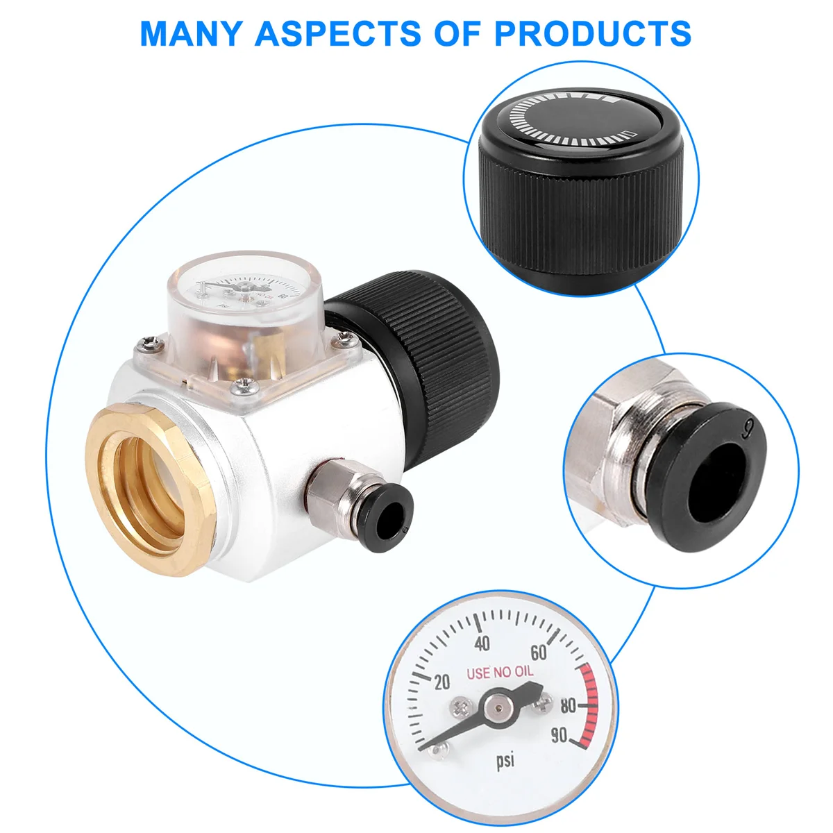 CO2 Charger Regulator Pressure Reducer Adapter for Glass Bottles Aquarium Beer ,BE030
CO2 Charger Regulator Pressure Reducer Adapter for Glass Bottles Aquarium Beer ,BE030