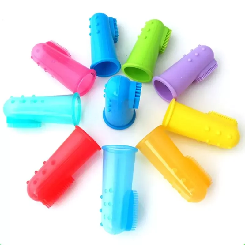 Pet Finger Silicone Toothbrush Cat Dog Finger Toothbrush Teeth Cleaning Safe Non-toxic Pet Grooming Cleaning Pet Supplies
Pet Finger Silicone Toothbrush Cat Dog Finger Toothbrush Teeth Cleaning Safe Non-toxic Pet Grooming Cleaning Pet Supplies