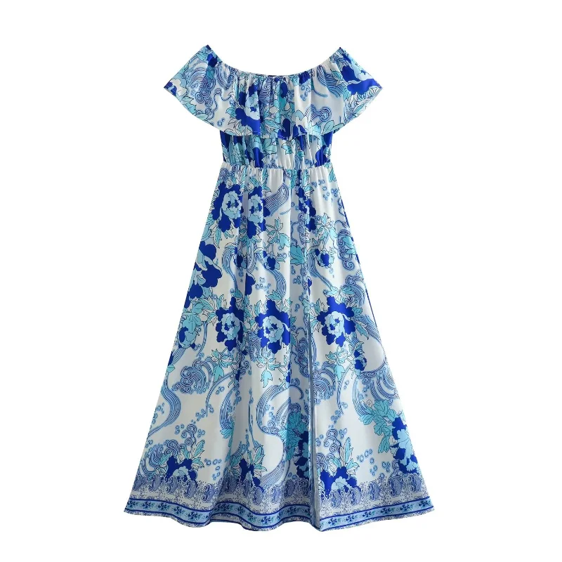 2023 New Women's Positioning Wave Flower Off Shoulder Bra Dress
2023 New Women's Positioning Wave Flower Off Shoulder Bra Dress