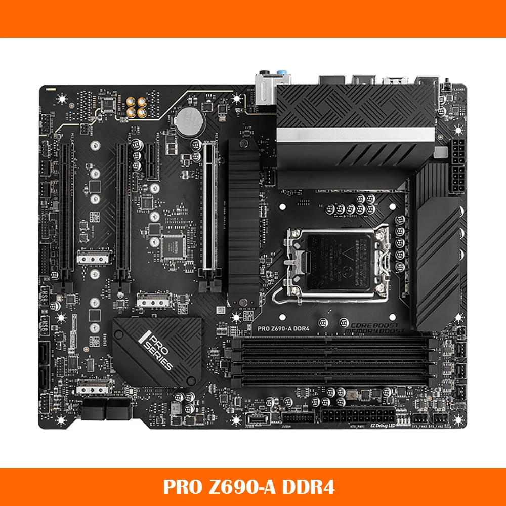 For Msi PRO Z690-A DDR4 Desktop Motherboard LGA1700 SUPPORT I9 128G M.2*4 SATA3 USB3.2 ATX High Quality Work Fine
For Msi PRO Z690-A DDR4 Desktop Motherboard LGA1700 SUPPORT I9 128G M.2*4 SATA3 USB3.2 ATX High Quality Work Fine