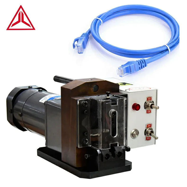 Complete set of network cable production equipment network cable head crimping machine crystal head forming machine
Complete set of network cable production equipment network cable head crimping machine crystal head forming machine