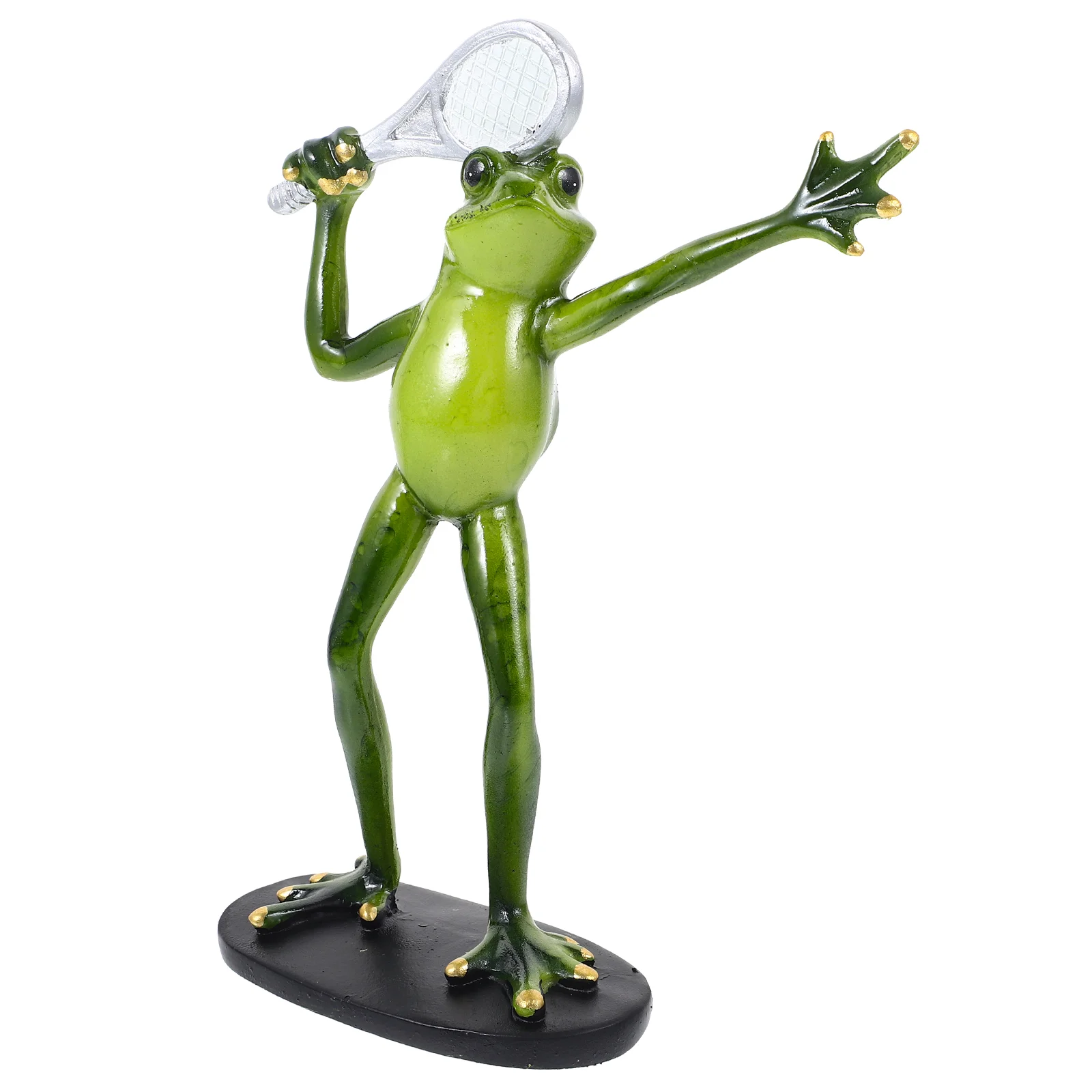 Garden Frog Statue Frogs Ornament Table Adornment Animal Craft Simulation Sculpture Resin Frog-shape Figurine Crafts
Garden Frog Statue Frogs Ornament Table Adornment Animal Craft Simulation Sculpture Resin Frog-shape Figurine Crafts