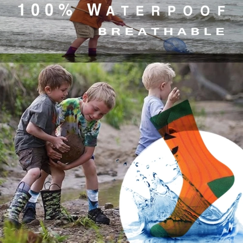 

Waterproof Socks Moisture-absorbing Breathable Warm Hiking Cycling Camping Climbing Girls Outdoor Sports Socks