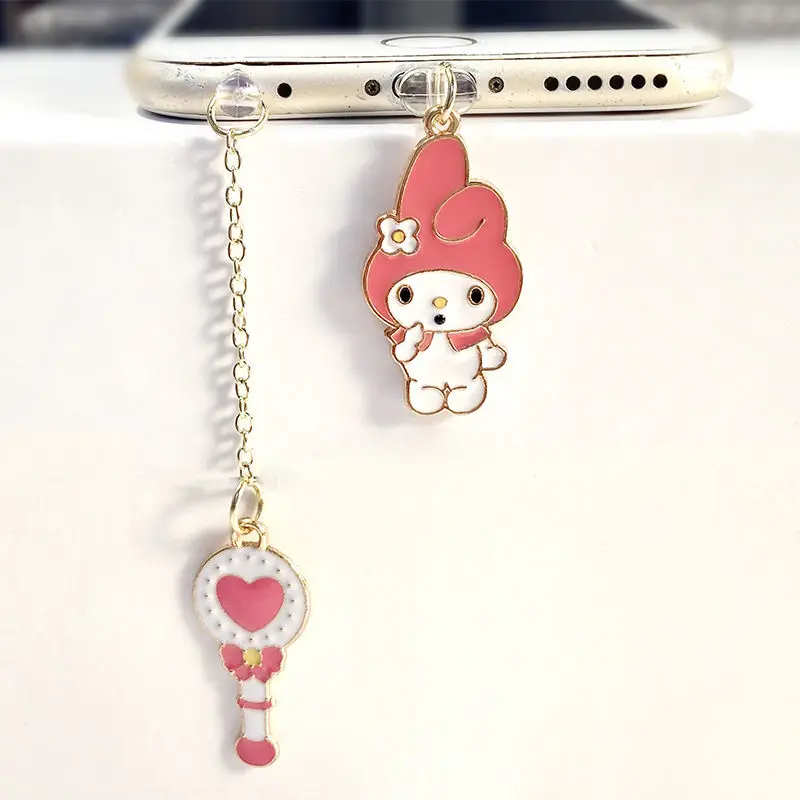 Kuromi Melody Pendant Charging Plug Suitable for Apple Huawei Typec Android Mobile Phone Data Headset Dust Plug Universal
Kuromi Melody Pendant Charging Plug Suitable for Apple Huawei Typec Android Mobile Phone Data Headset Dust Plug Universal