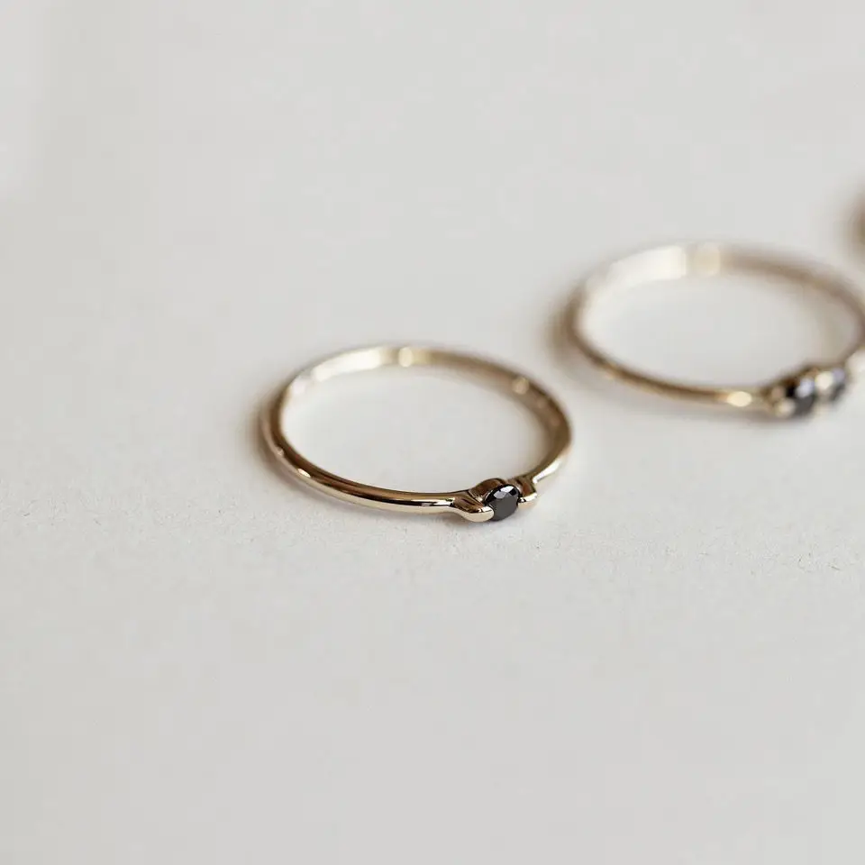 Croatia Design S925 Sterling Silver Black Diamond Minimalist Slim Ring Fashion Simple Versatile Popular Everyday
Croatia Design S925 Sterling Silver Black Diamond Minimalist Slim Ring Fashion Simple Versatile Popular Everyday