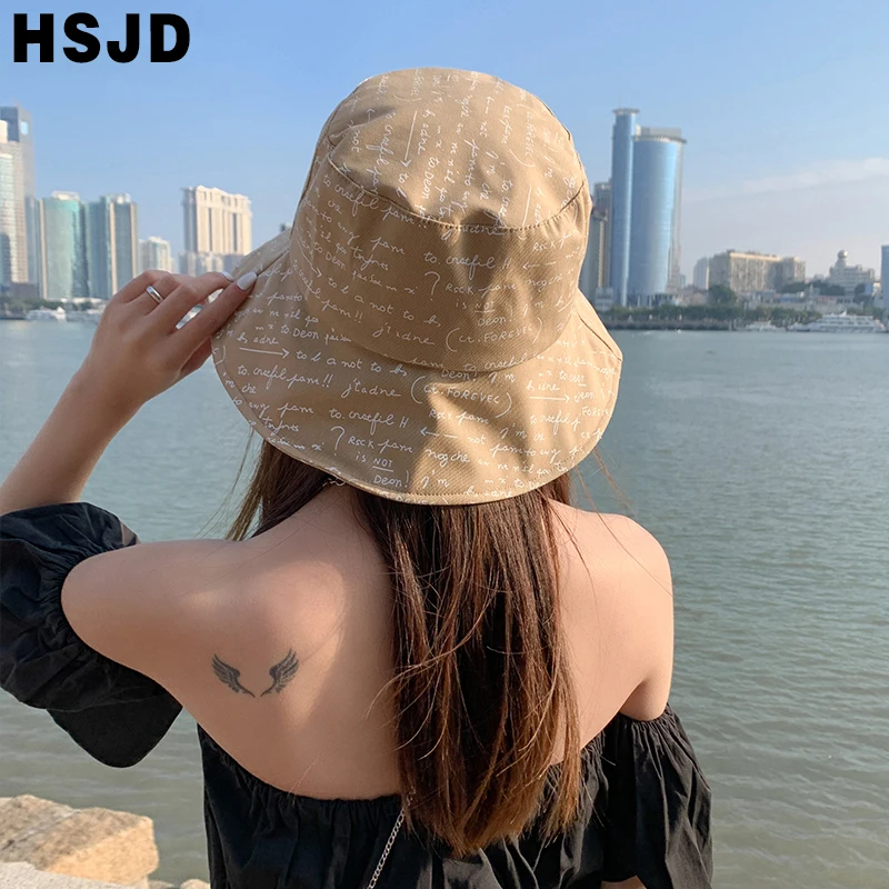 Двусторонняя Панама в стиле хип-хоп с буквенным принтом, летняя женская складная шляпа с широкими полями от солнца, аксессуары для рыбалки, ...
Двусторонняя Панама в стиле хип-хоп с буквенным принтом, летняя женская складная шляпа с широкими полями от солнца, аксессуары для рыбалки, ...