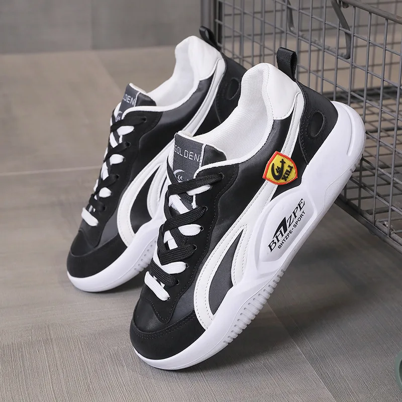 Men's Casual Sneakers Artificial Leather Low-top 2022 New Running Walking Shoes Men Loafers Shoes Brand Designer Vulcanize Shoes
Men's Casual Sneakers Artificial Leather Low-top 2022 New Running Walking Shoes Men Loafers Shoes Brand Designer Vulcanize Shoes