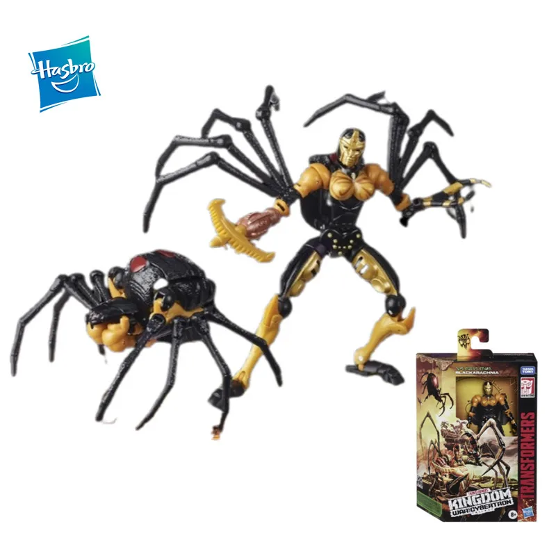 Originele Hasbro 14CM Transformers: War for Cybertron Kingdom Blackarachnia Action Figures Boy Toy Birthday Present
Originele Hasbro 14CM Transformers: War for Cybertron Kingdom Blackarachnia Action Figures Boy Toy Birthday Present