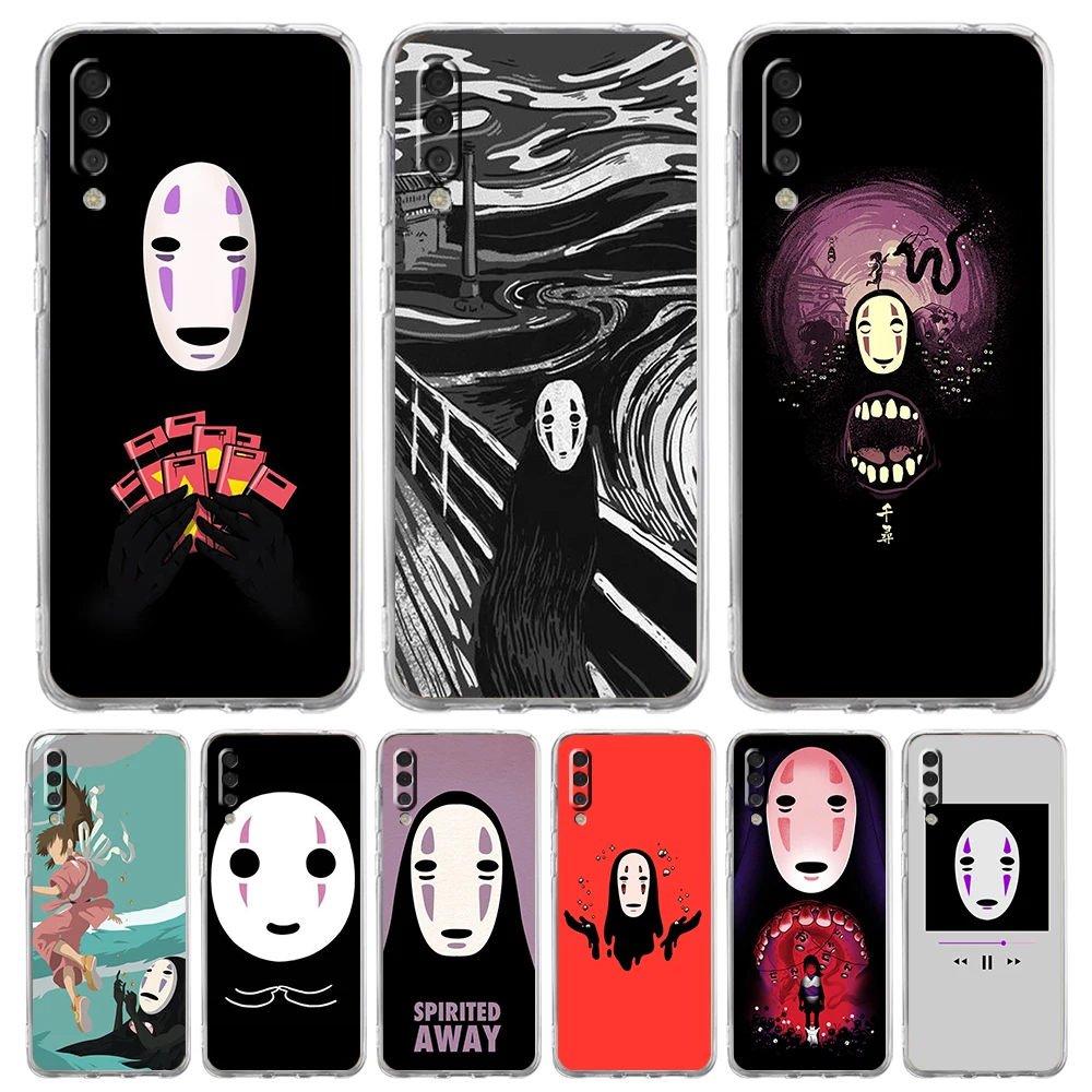 Spirited Away No Face Man Phone Case for Samsung Galaxy A12 A22 A10 A20 A30 A40 A50 A52 A02 A03S Transparent Soft TPU Shell Bag
Spirited Away No Face Man Phone Case for Samsung Galaxy A12 A22 A10 A20 A30 A40 A50 A52 A02 A03S Transparent Soft TPU Shell Bag