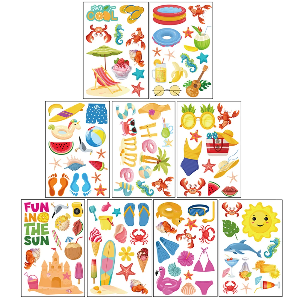 9 Sheets Hawaii Stickers Window Decors Glass Hawaiian Party Clings Decals Beach Holiday Variety Pack Birthday
9 Sheets Hawaii Stickers Window Decors Glass Hawaiian Party Clings Decals Beach Holiday Variety Pack Birthday