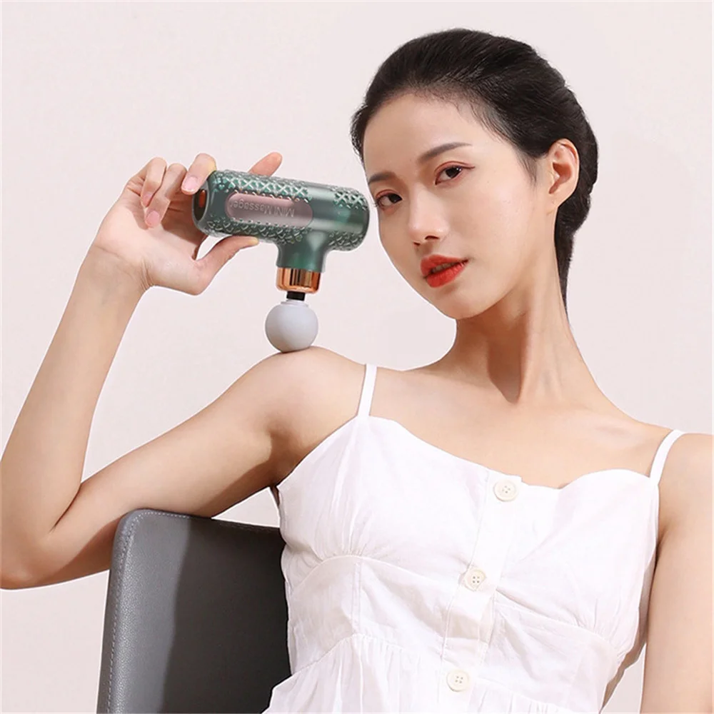 Mini Massage Gun Deep Tissue Percussion Portable Massager for Neck Body Deep Tissue Muscle Relaxation Pain Relief Fitnes 5in1
Mini Massage Gun Deep Tissue Percussion Portable Massager for Neck Body Deep Tissue Muscle Relaxation Pain Relief Fitnes 5in1