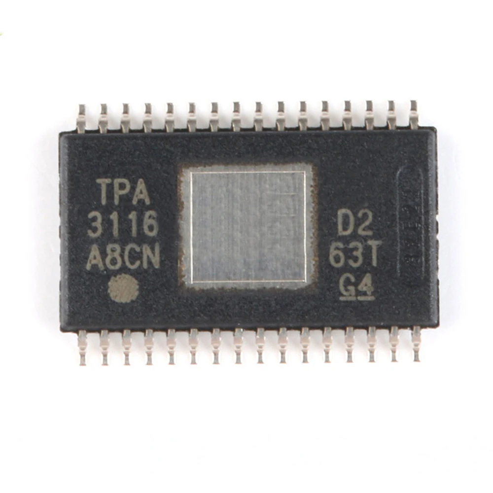 1 шт./партия, tpa3116d2dадг, TPA3116D2, TPA3116, интегральная микросхема Nieuwe, оригинал 32-HTSSOP
1 шт./партия, tpa3116d2dадг, TPA3116D2, TPA3116, интегральная микросхема Nieuwe, оригинал 32-HTSSOP