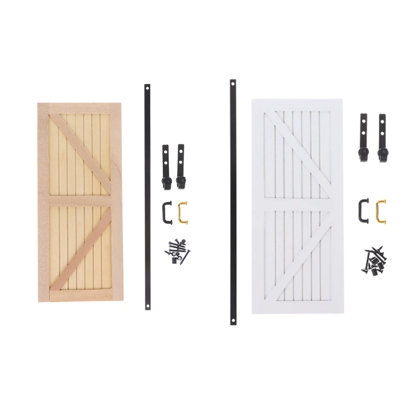 1:12 Dollhouse Miniature Sliding Door Barn Door Slides Kit Sliding Door Hanging Rail System Roller Track Toy
1:12 Dollhouse Miniature Sliding Door Barn Door Slides Kit Sliding Door Hanging Rail System Roller Track Toy