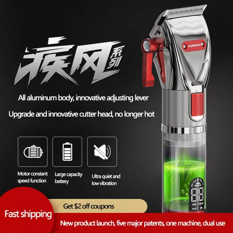 Professional Barber Hair Clipper Rechargeable Electric Hair Clippers For Men Hair Cutting Machine Beard Trimmer Shaver
Professional Barber Hair Clipper Rechargeable Electric Hair Clippers For Men Hair Cutting Machine Beard Trimmer Shaver