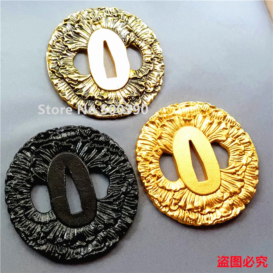 Strong Iron Steel Tsuba Guard Flower For Japanese Sword Samurai Katana Fitting
Strong Iron Steel Tsuba Guard Flower For Japanese Sword Samurai Katana Fitting