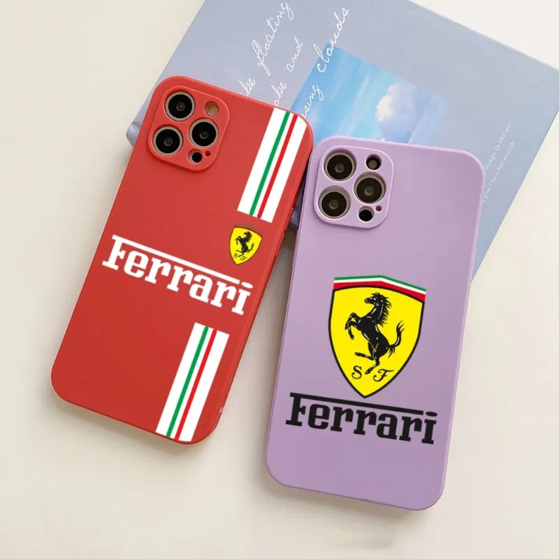 Ferrari Luxury Car Phone Case Candy Color For IPhone 14 12 13 11 Pro Max Mini X XR XS Max 7 8 Plus Silicon Cover
Ferrari Luxury Car Phone Case Candy Color For IPhone 14 12 13 11 Pro Max Mini X XR XS Max 7 8 Plus Silicon Cover