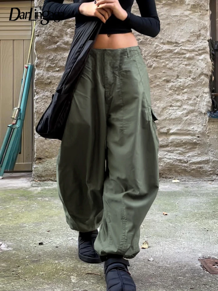 Darlingaga Casual Vintage Low Waist Oversized Cargo Pants Women Tech Hippie Streetwear Wide Leg Trousers Sporty Sweatpants Cloth
Darlingaga Casual Vintage Low Waist Oversized Cargo Pants Women Tech Hippie Streetwear Wide Leg Trousers Sporty Sweatpants Cloth