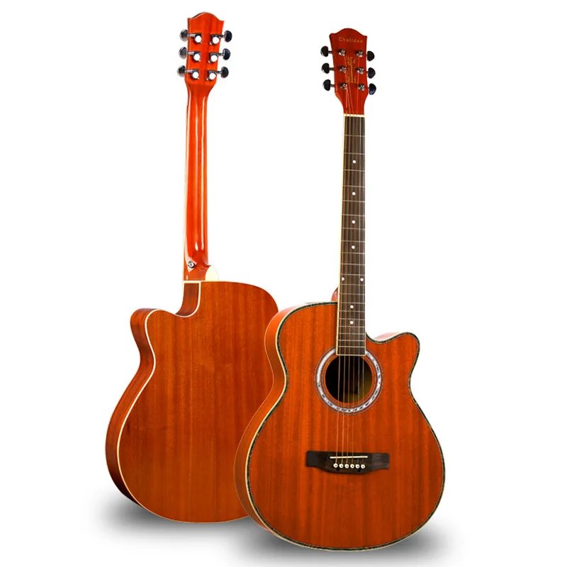 High Grade Hot Selling Solid Wood 40 inch Bright Surface Sapele Folk Guitar Acoustic Guitar
High Grade Hot Selling Solid Wood 40 inch Bright Surface Sapele Folk Guitar Acoustic Guitar