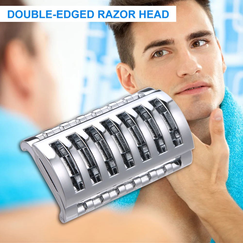 1PC Safety Double-edged Razor Head High Performance Portable Shaving Head Household Tool Cutter Part Replacement Accessory
1PC Safety Double-edged Razor Head High Performance Portable Shaving Head Household Tool Cutter Part Replacement Accessory