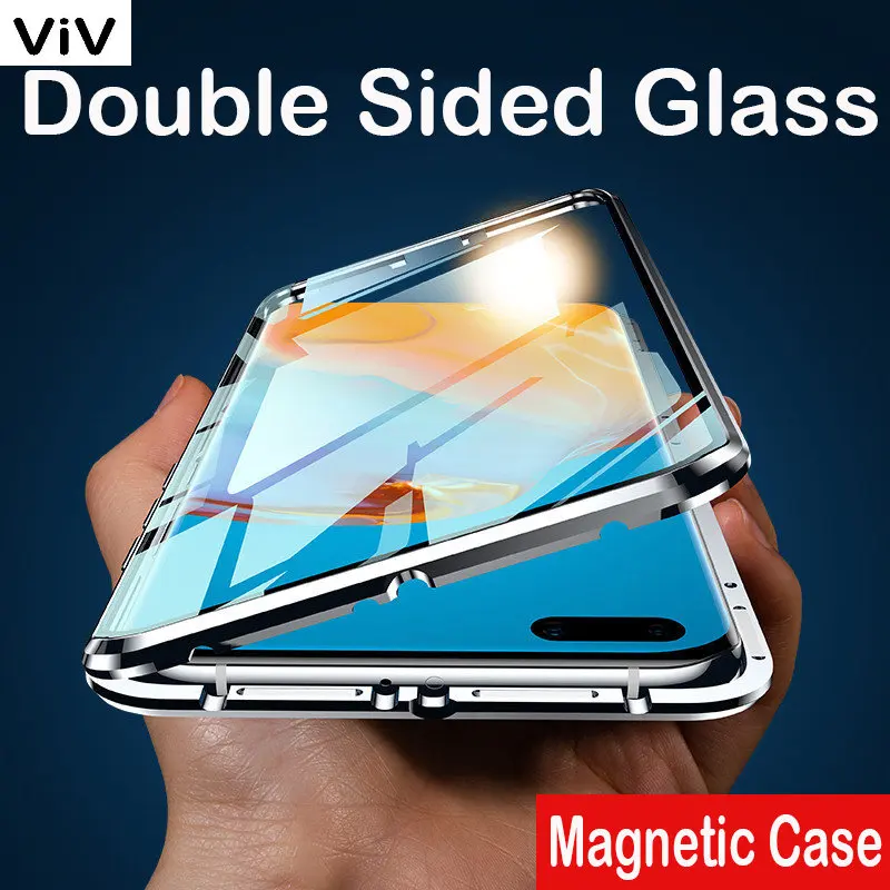 Magnetic Case For Huawei Mate 40 5G P40 Pro Plus Honor 70 80 50 X10 MAX Note 10 8X 9X Magic 3 Metal Bumper Tempered Glass Case
Magnetic Case For Huawei Mate 40 5G P40 Pro Plus Honor 70 80 50 X10 MAX Note 10 8X 9X Magic 3 Metal Bumper Tempered Glass Case