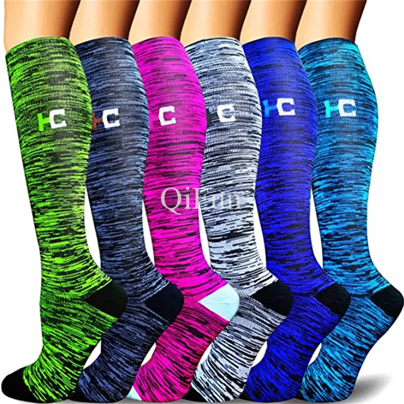 6 Pairs Compression Stockings Men Women Long Tube Pressure Nursing Socks for Diabetes Varicose Veins Running Sports Socks
6 Pairs Compression Stockings Men Women Long Tube Pressure Nursing Socks for Diabetes Varicose Veins Running Sports Socks