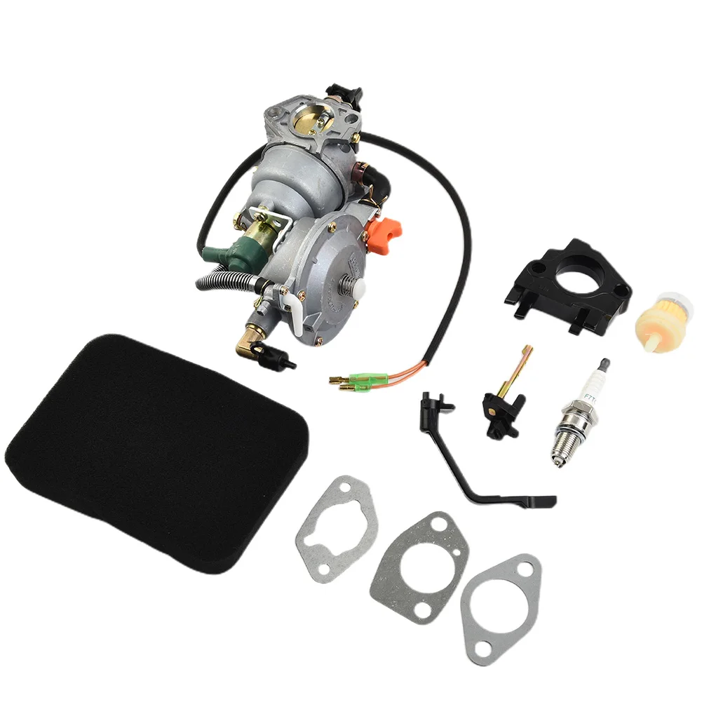 Двойной топливный карбюратор для Honda Gx340 GX360 GX390 GX420 188F 190F для Champion 100153, генератор 4,5-кВт
Двойной топливный карбюратор для Honda Gx340 GX360 GX390 GX420 188F 190F для Champion 100153, генератор 4,5-кВт