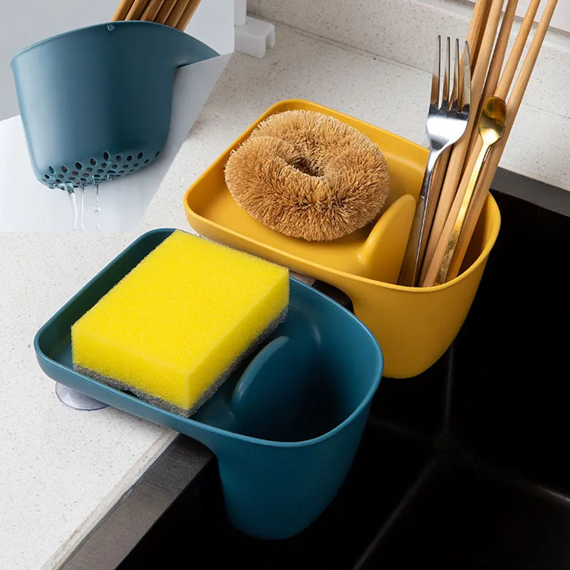 

Слив для кухонной раковины корзина для стоек присоска палочка для еды корзина для хранения посуды губка держатель для крана бытовой кухонн...