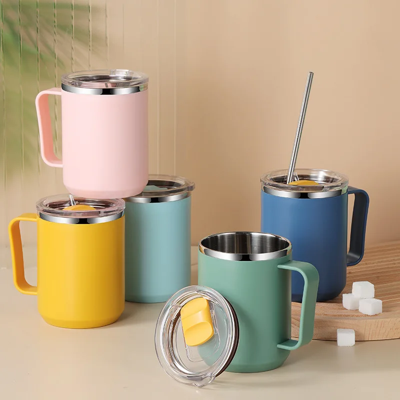 304 stainless steel creative Mug office worker office double-layer handy coffee cup student milk cup
304 stainless steel creative Mug office worker office double-layer handy coffee cup student milk cup