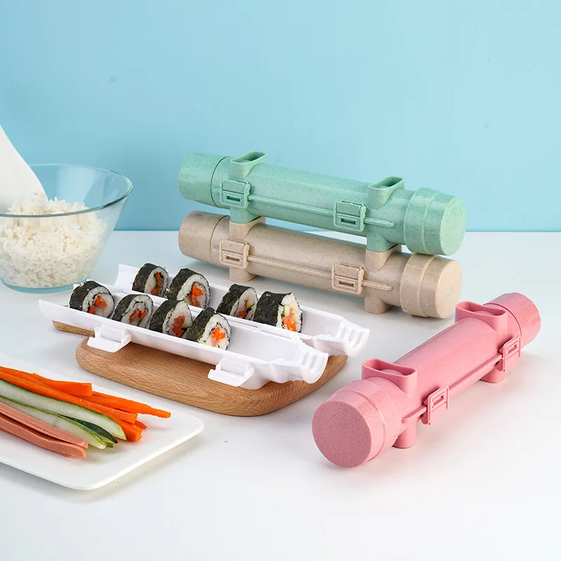 Sushi Maker Mold Household Cylindrical Rice Vegetable Meat Rolling Tool Kitchen DIY Sushi Maker Sushi Tool
Sushi Maker Mold Household Cylindrical Rice Vegetable Meat Rolling Tool Kitchen DIY Sushi Maker Sushi Tool