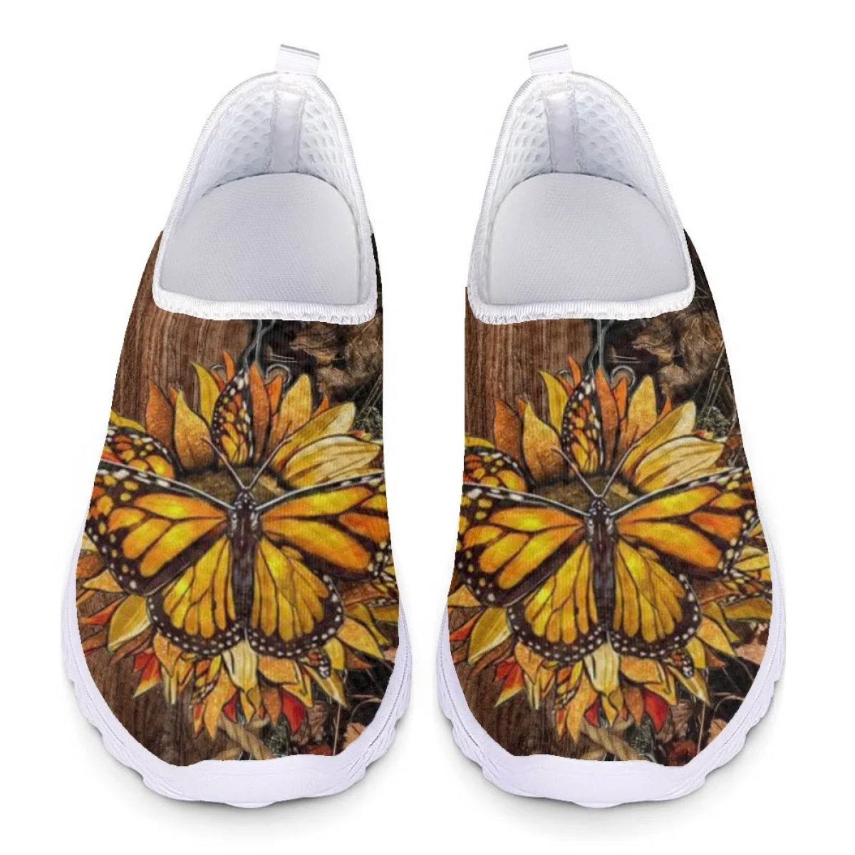 Art Sunflower Pattern Butterfly Print Casual Flat Shoes for Women Summer Light Comfortable Running Sneakers Breathable Mesh Shoe
Art Sunflower Pattern Butterfly Print Casual Flat Shoes for Women Summer Light Comfortable Running Sneakers Breathable Mesh Shoe