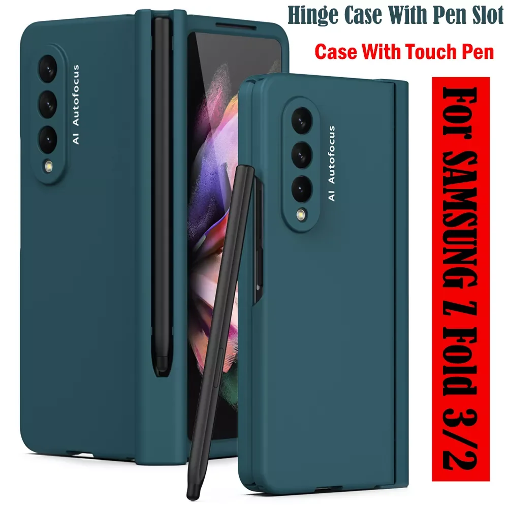 NEW2023 For Samsung Galaxy Z Fold 3 Hinge Case with Pen Slot Holder for Samsung Z Fold 3 2 5G Hinge Case with Front Screen Glass
NEW2023 For Samsung Galaxy Z Fold 3 Hinge Case with Pen Slot Holder for Samsung Z Fold 3 2 5G Hinge Case with Front Screen Glass
