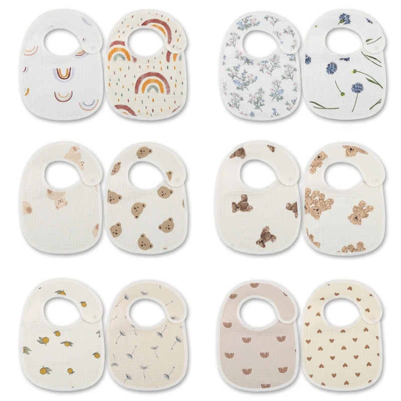 New 2Pcs Baby Waterproof Bibs Newborns Cartoon Soft Bibs Burp Cloth Infant Scarf Bandana for Children Stuff Feeding Saliva Towel
New 2Pcs Baby Waterproof Bibs Newborns Cartoon Soft Bibs Burp Cloth Infant Scarf Bandana for Children Stuff Feeding Saliva Towel