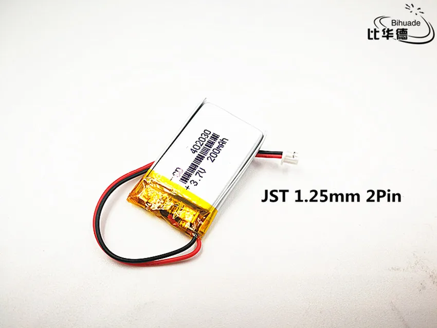 10pcs Polymer lithium Lipo battery rechargeable 3.7V 200mah 402030 JST 1.25mm customized CE FCC ROHS MSDS quality certification
10pcs Polymer lithium Lipo battery rechargeable 3.7V 200mah 402030 JST 1.25mm customized CE FCC ROHS MSDS quality certification