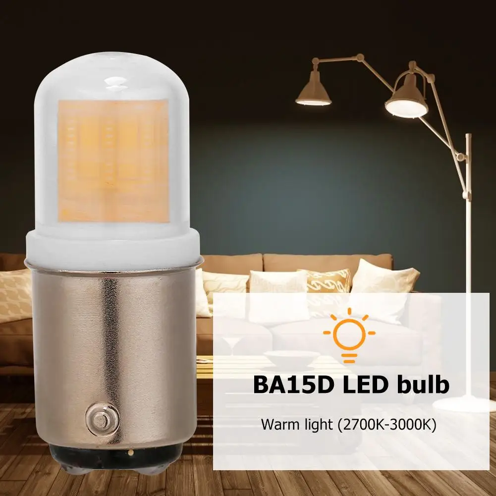 BA15D LED Light Bulb 1511 COB 12V High Brightness Lamp Chandelier Home Lighting Low Power Consumption High Brightness
BA15D LED Light Bulb 1511 COB 12V High Brightness Lamp Chandelier Home Lighting Low Power Consumption High Brightness