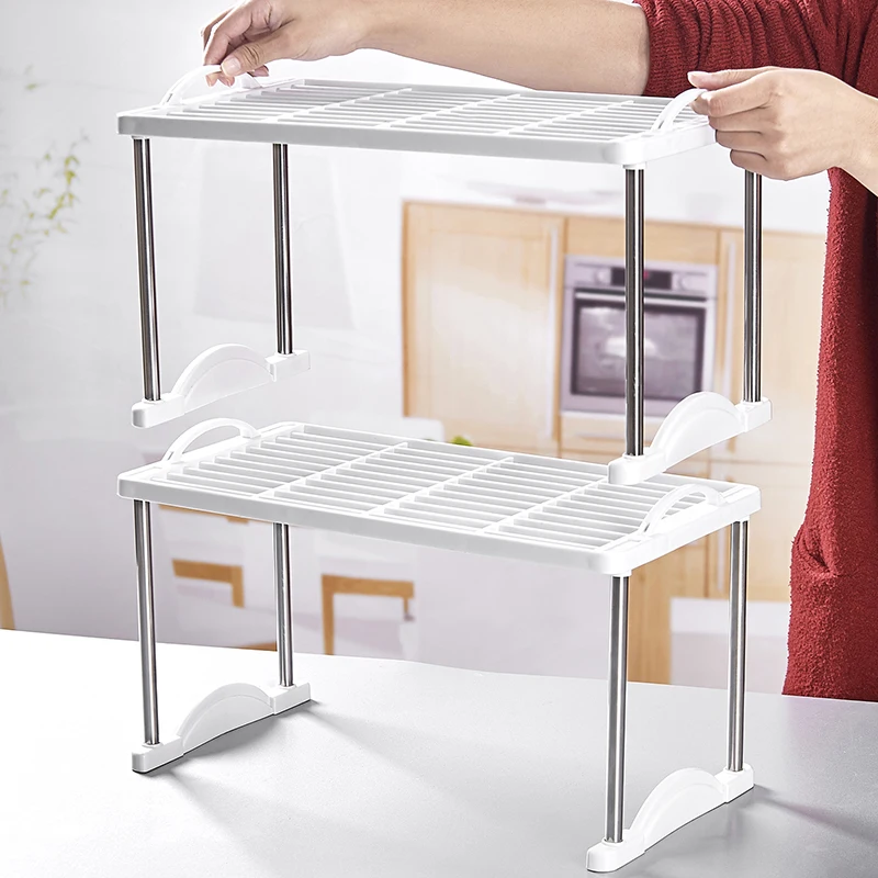 Desktop Storage Rack Kitchen Sink Storage Plastic Office Freezer Storage Divider Multi-Layer Finishing Small Shelf
Desktop Storage Rack Kitchen Sink Storage Plastic Office Freezer Storage Divider Multi-Layer Finishing Small Shelf
