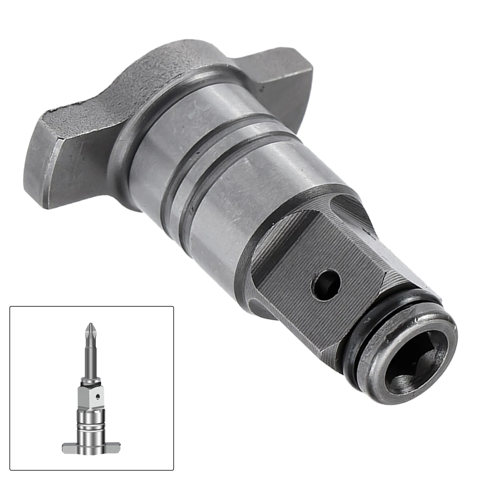 Spring Loaded Ball Bearing on Head Holds Sockets Securely Electric Brushless Impact Wrench Shaft Dual Use Accessory
Spring Loaded Ball Bearing on Head Holds Sockets Securely Electric Brushless Impact Wrench Shaft Dual Use Accessory