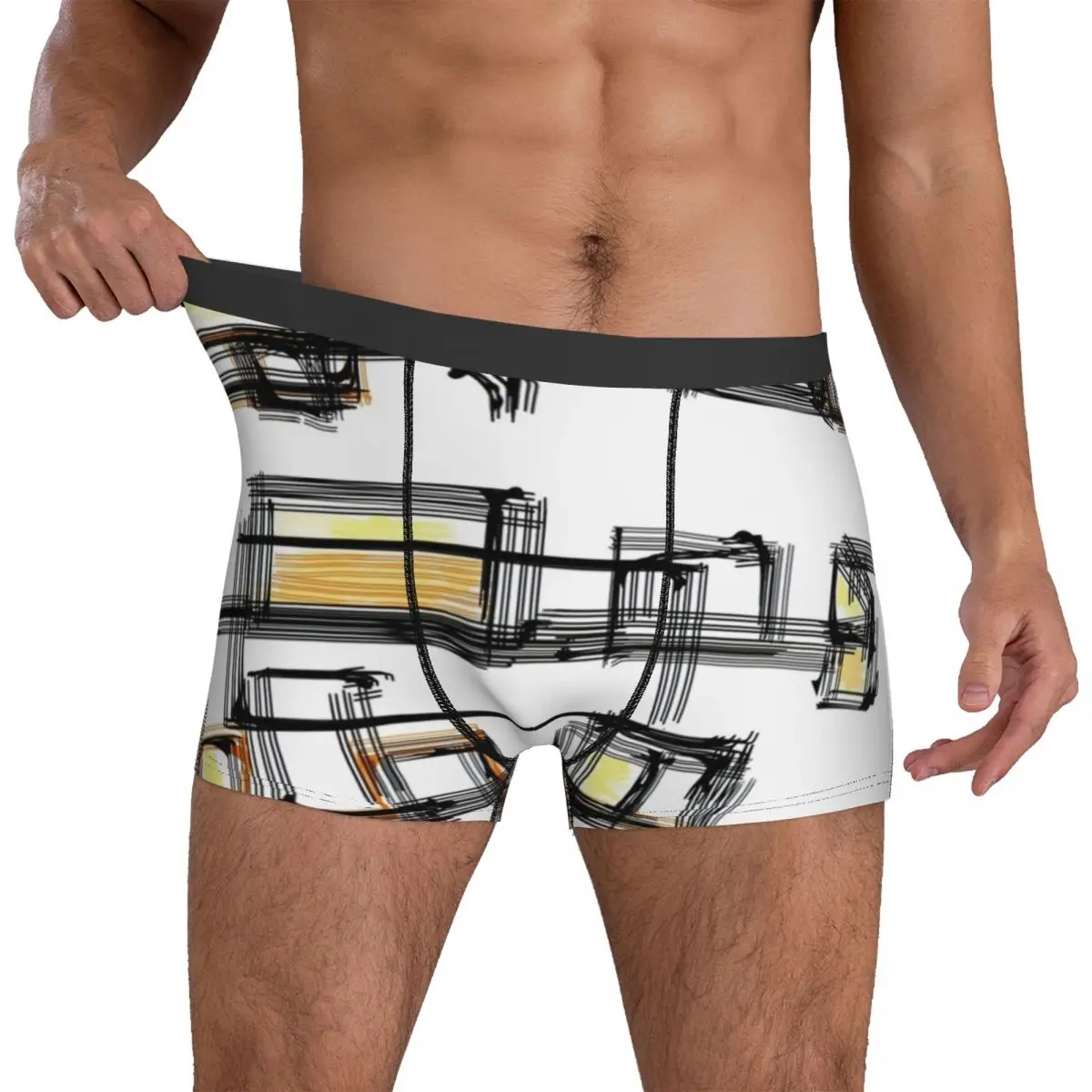 Black Nordic Lines Underwear Abstract Line Art Pouch High Quality Boxer Shorts Design Boxer Brief Comfortable Men's Underpants
Black Nordic Lines Underwear Abstract Line Art Pouch High Quality Boxer Shorts Design Boxer Brief Comfortable Men's Underpants