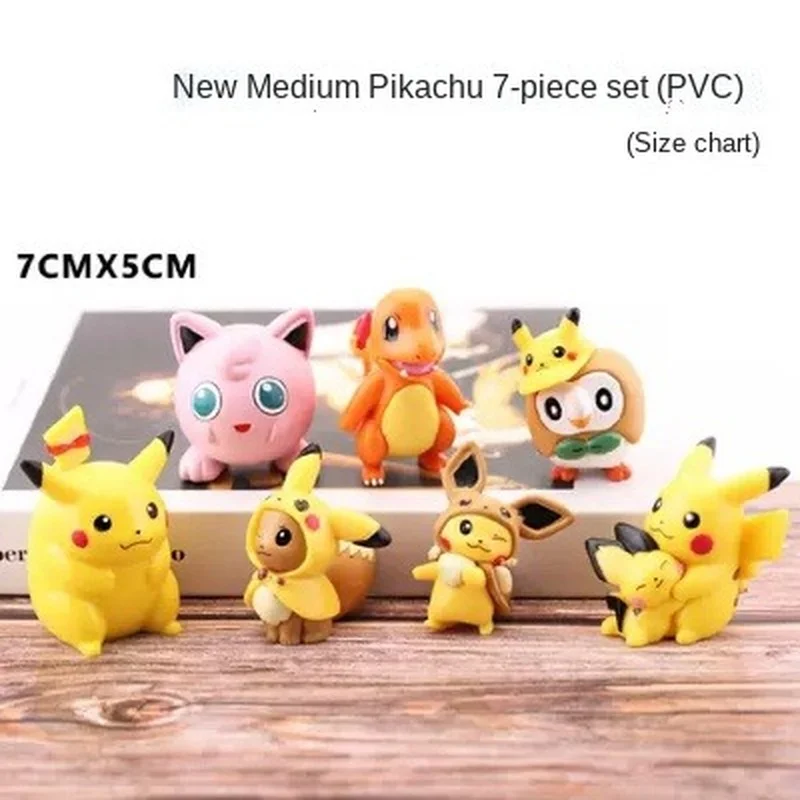 PVC Pikachu Model Jewelry Jenny Turtle Anime Character Birthday Cake Baking Decoration Christmas Birthday Gift.
PVC Pikachu Model Jewelry Jenny Turtle Anime Character Birthday Cake Baking Decoration Christmas Birthday Gift.
