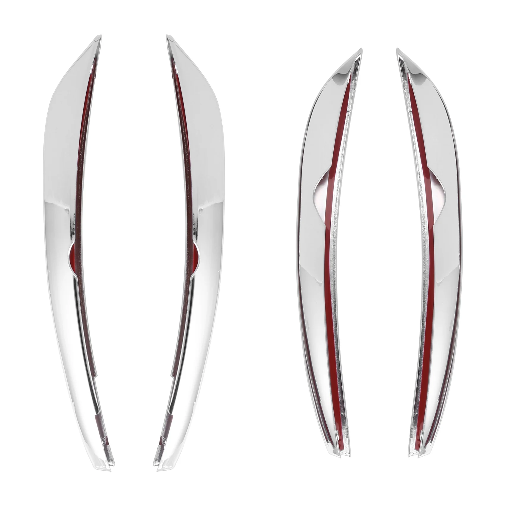 Front Fog Lamps Cover Grille Slats Sticker Decoration Strips for Mercedes -Benz C Class CLA C118 CLA200 260 2020+ Chrome
Front Fog Lamps Cover Grille Slats Sticker Decoration Strips for Mercedes -Benz C Class CLA C118 CLA200 260 2020+ Chrome