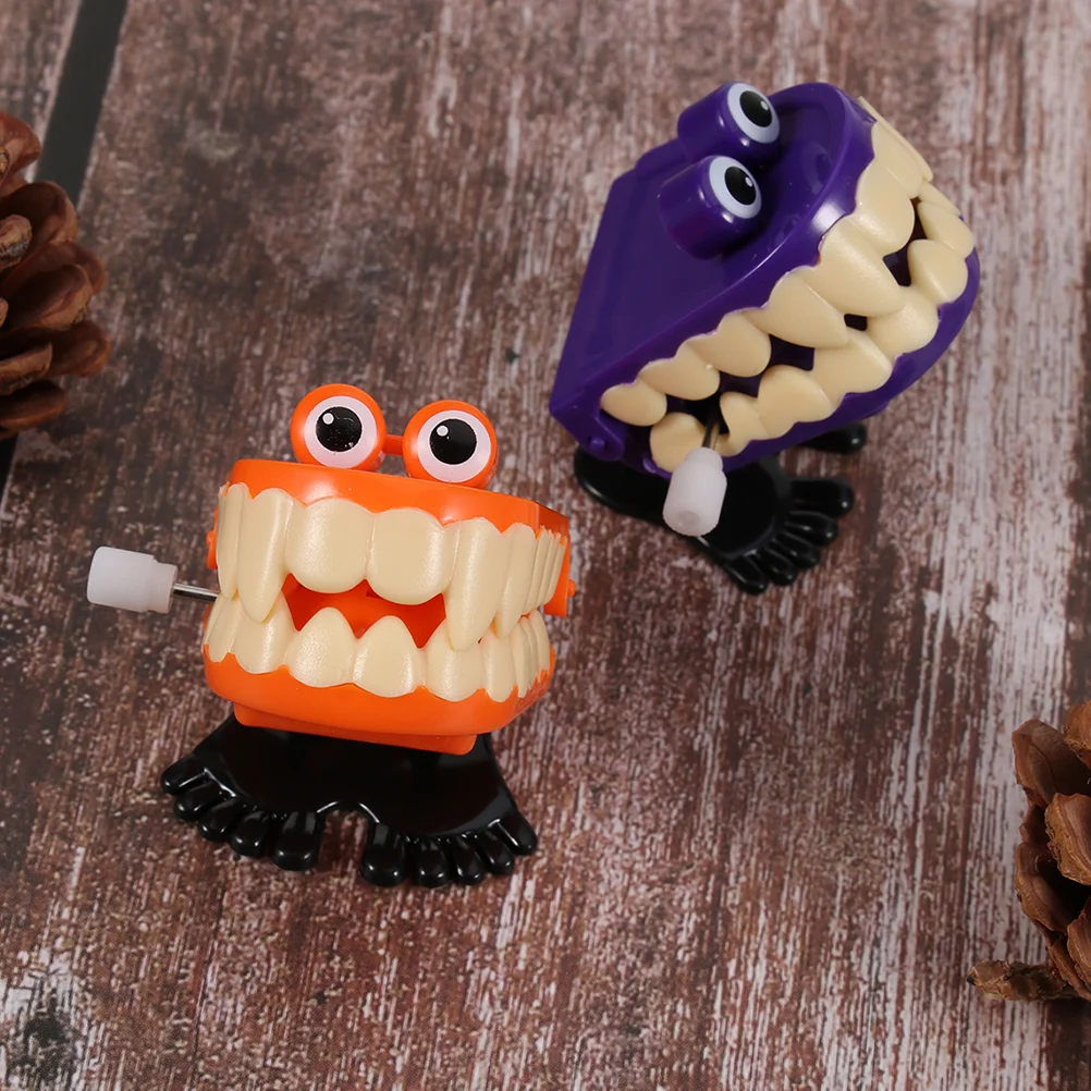 Wind-up Toy Cartoon Design Jump Teeth Halloween Plaything Walking Festival For Party Clockwork Toys 
Wind-up Toy Cartoon Design Jump Teeth Halloween Plaything Walking Festival For Party Clockwork Toys