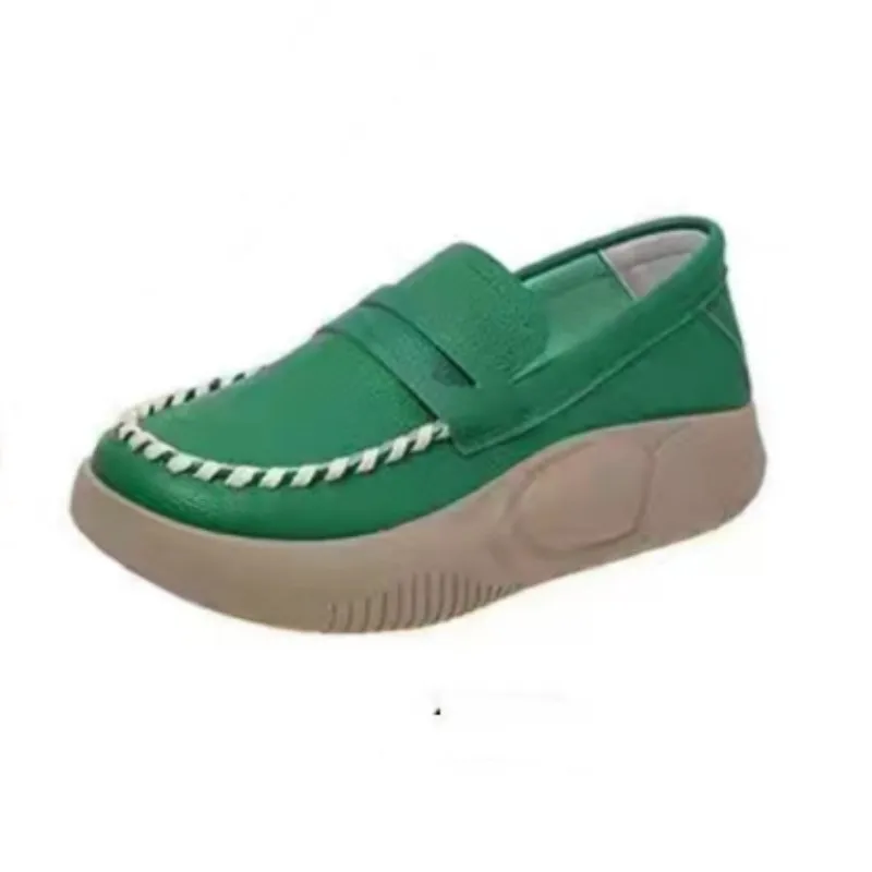 Thick-soled Casual Slip-on Loafers Women 2022 Spring and Autumn New Comfortable Soft-soled Color-blocking Women's Shoes
Thick-soled Casual Slip-on Loafers Women 2022 Spring and Autumn New Comfortable Soft-soled Color-blocking Women's Shoes