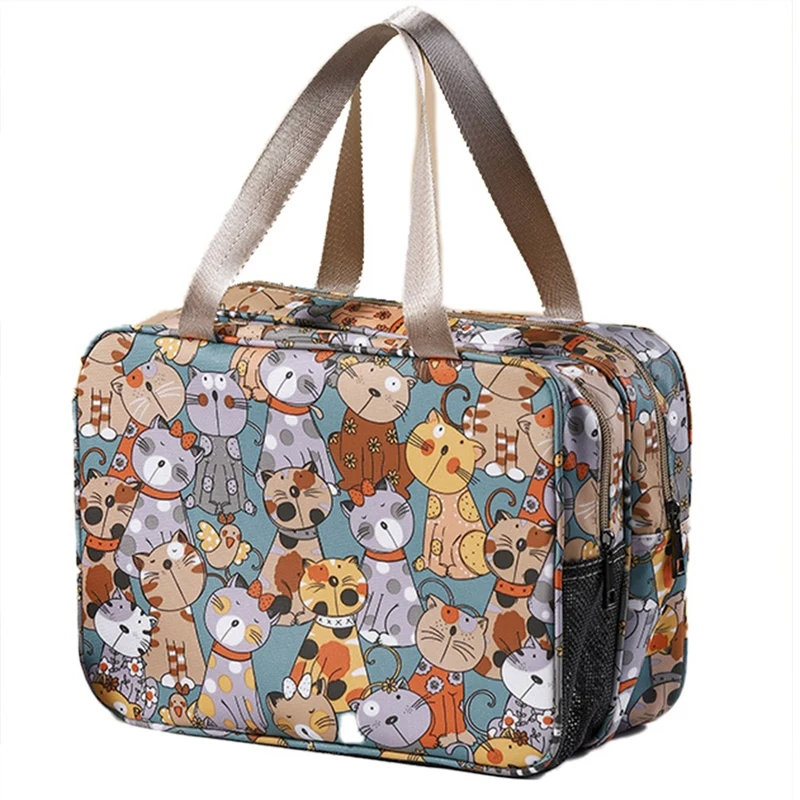 Cosmetic Bag Portable Travel Toiletry Wash Bag Waterproof Double-Layer Dry Wet Separation Waterproof Skin Care Storage
Cosmetic Bag Portable Travel Toiletry Wash Bag Waterproof Double-Layer Dry Wet Separation Waterproof Skin Care Storage