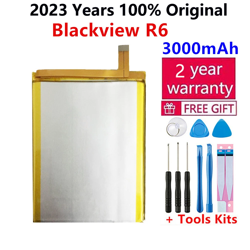 2023 100% New For Blackview R6 Battery 3000mAh li-ion Replacement Back-up Battery for Blackview R6 Smartphone
2023 100% New For Blackview R6 Battery 3000mAh li-ion Replacement Back-up Battery for Blackview R6 Smartphone