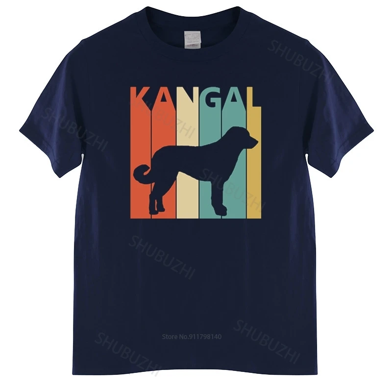 

Cotton Tshirt Men Crew Neck Tops Men t-shirt Vintage 1970s Kangal Dog Owner Gift tshirt Cotton Brand T-shirt euro size